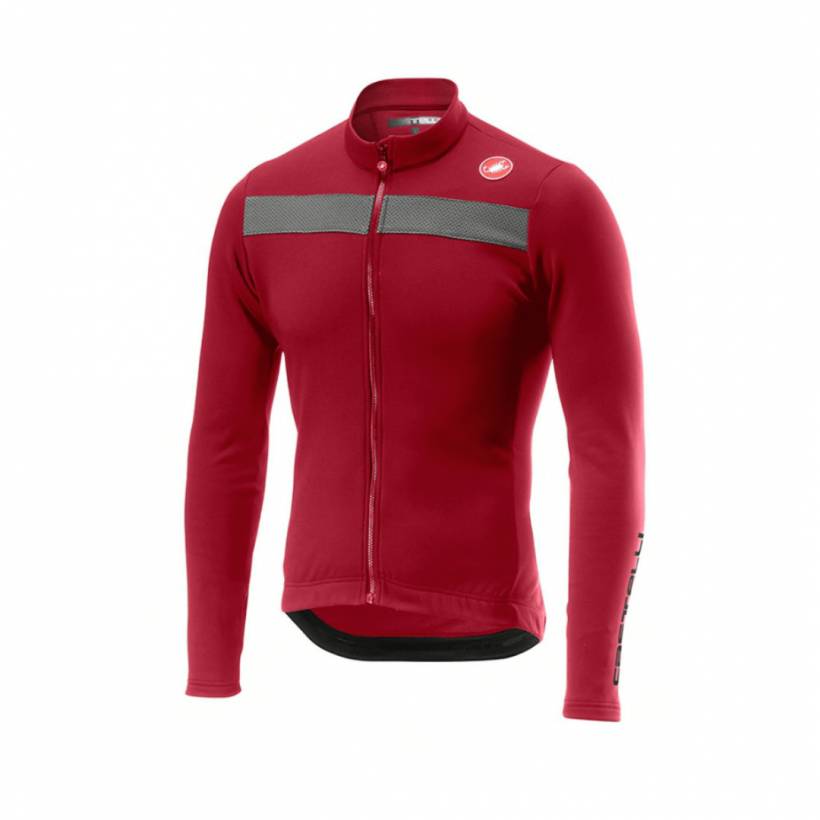 Castelli Puro 3 Long Sleeve Garnet Man Jersey