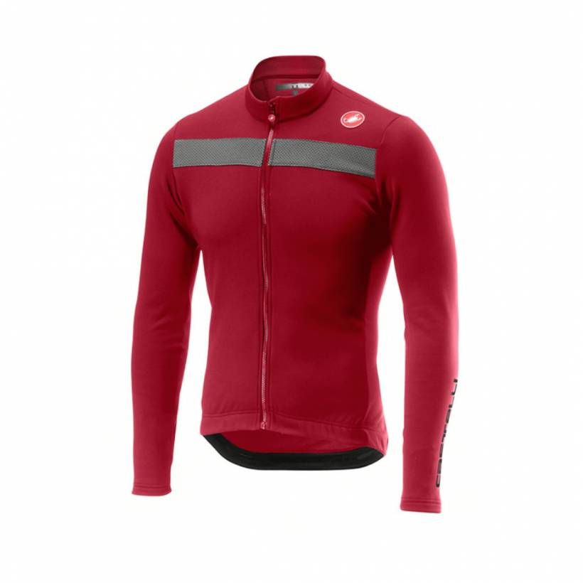 Maglia Castelli Puro 3 Uomo Garnet manica lunga