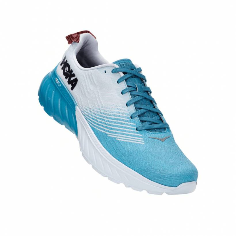 Hoka One One Mach 3 Shoes Blue White AW20