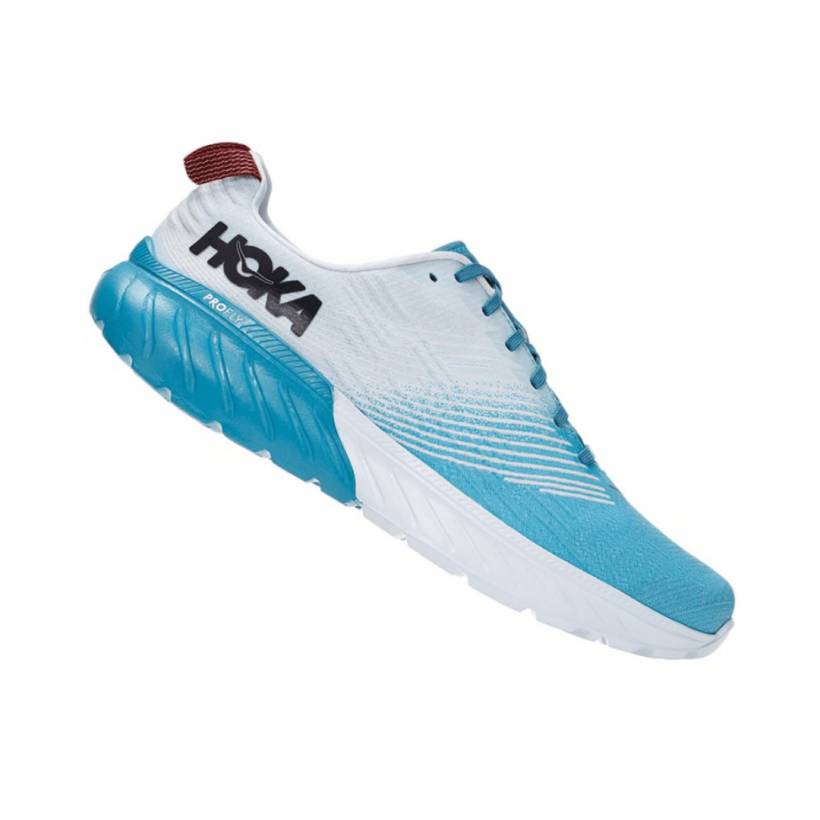 Zapatillas Hoka One One Mach 3 Azul Blanco OI20