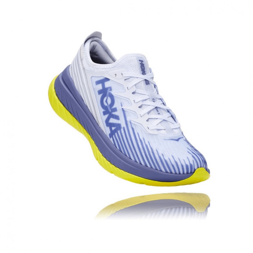 Hoka One One Carbon X-SPE Shoes White Blue AW20