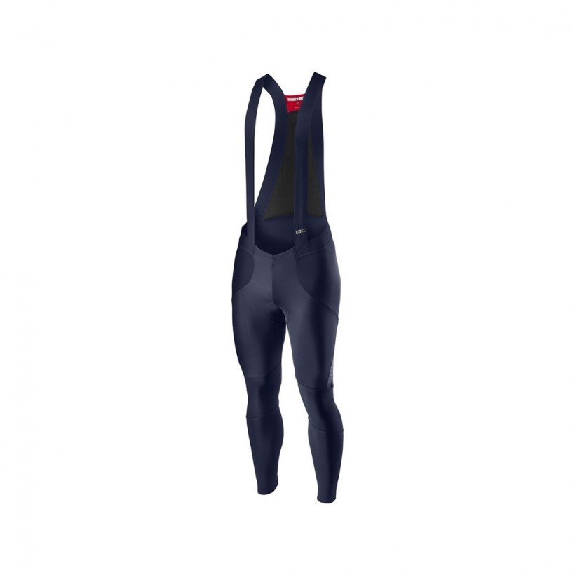 Castelli Sorpasso RoS Long Dark Blue Bib Shorts