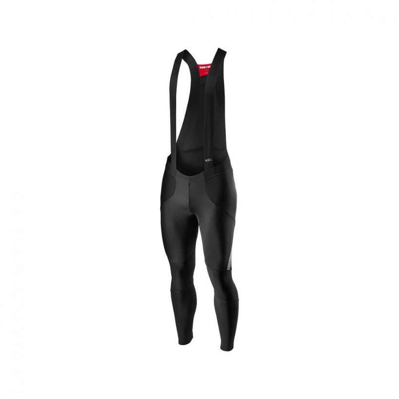 Castelli Sorpasso RoS Long Reflective Black Bib Shorts