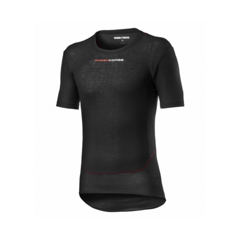 Castelli Prosecco Tech Short Sleeve Base Layer Black