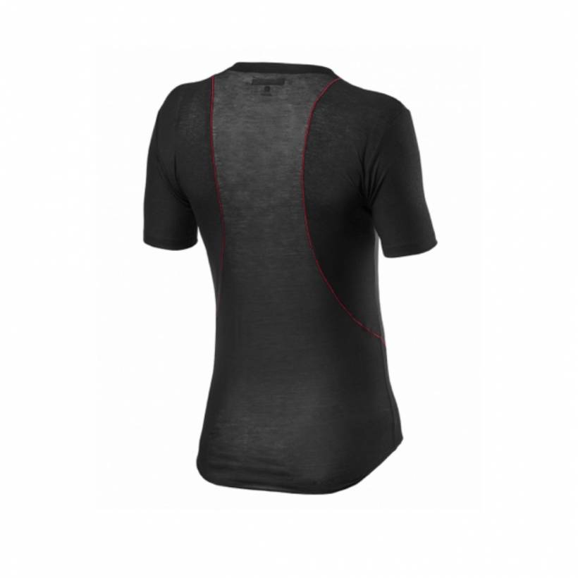 Castelli Prosecco Tech Short Sleeve Base Layer Black