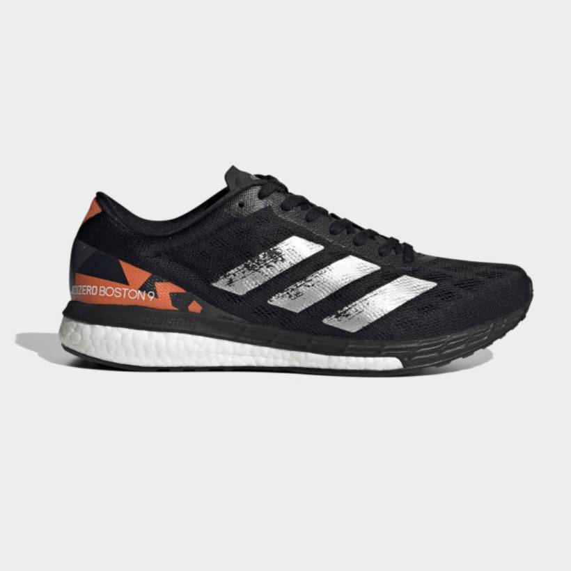 Adidas Adizero Boston 9 Scarpe Nero Argento AW20