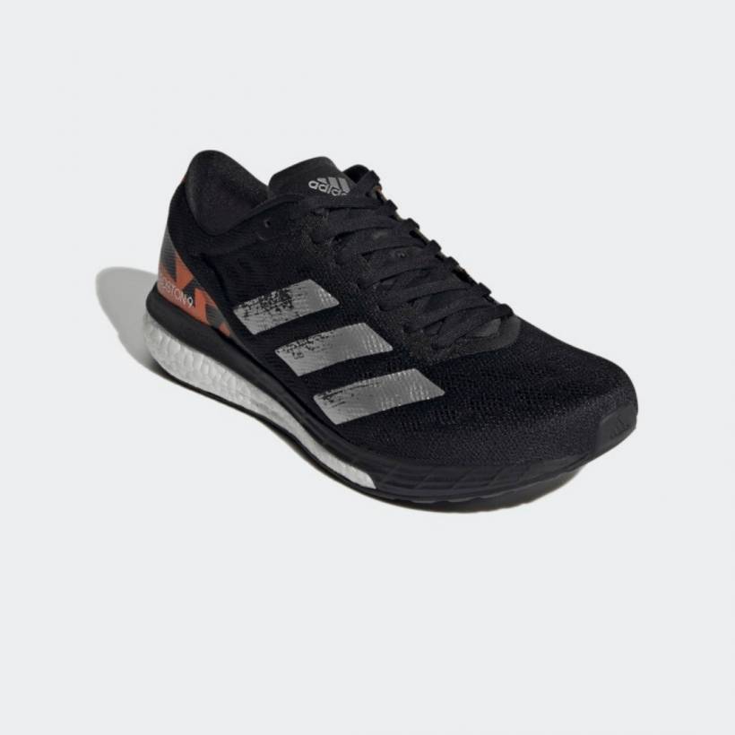 Adidas Adizero Boston 9 sapatos preto prata AW20