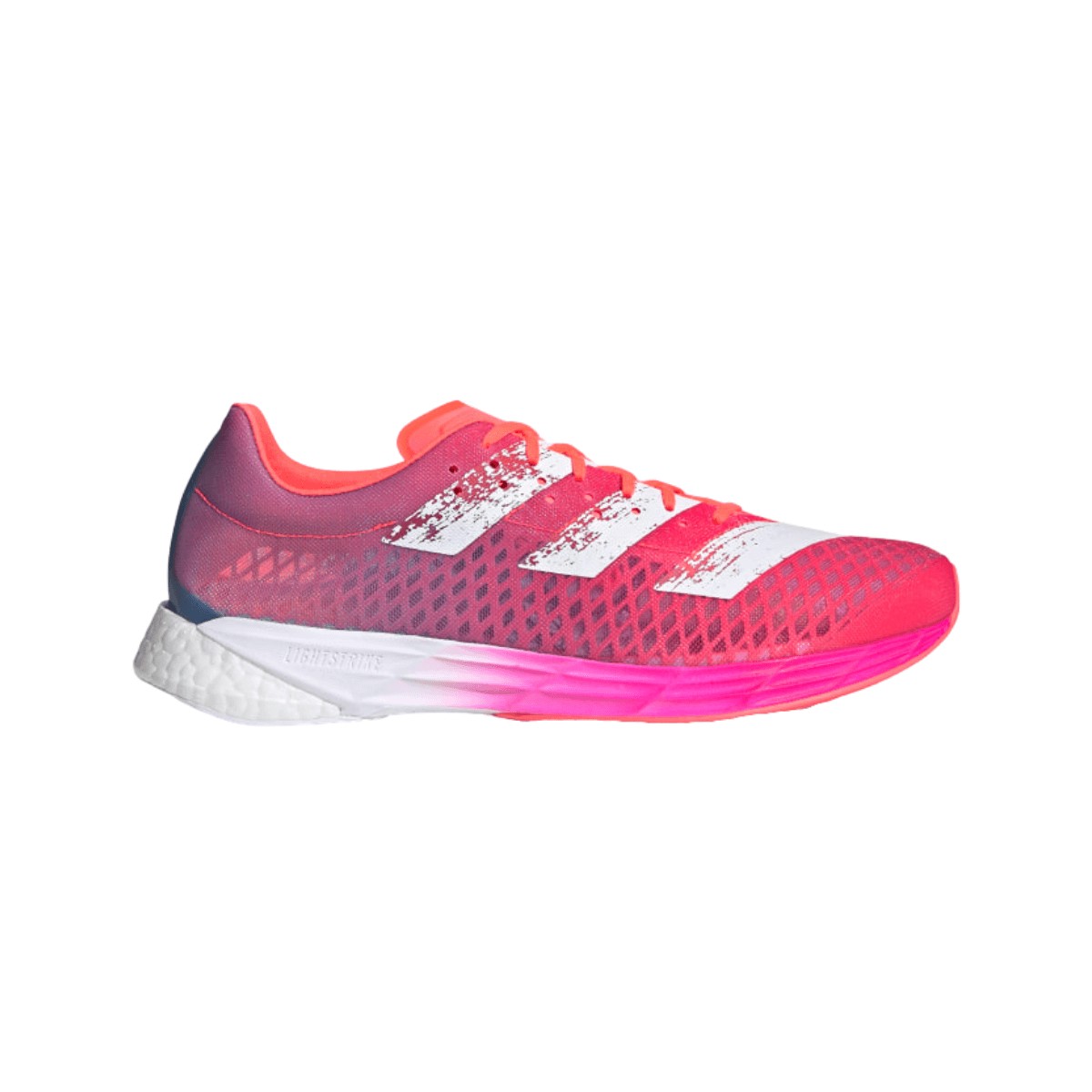 Zapatillas Adizero Pro Rosa Blanco Naranja OI20 Hombre