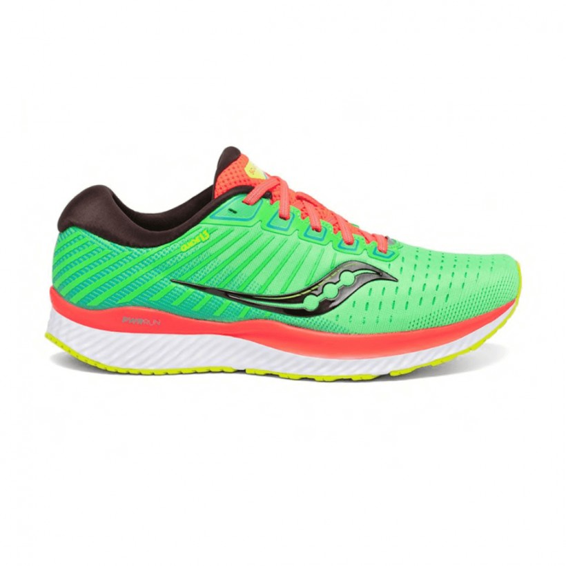 Saucony Guide 13 Vert Orange