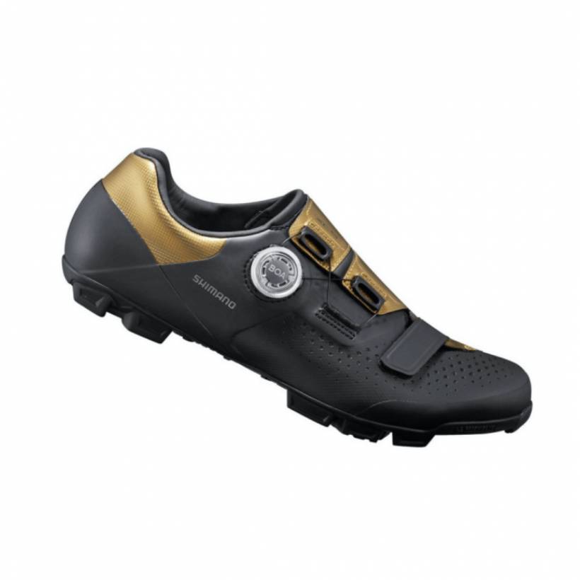 Sapatos Shimano XC501 Limited Preto Ouro