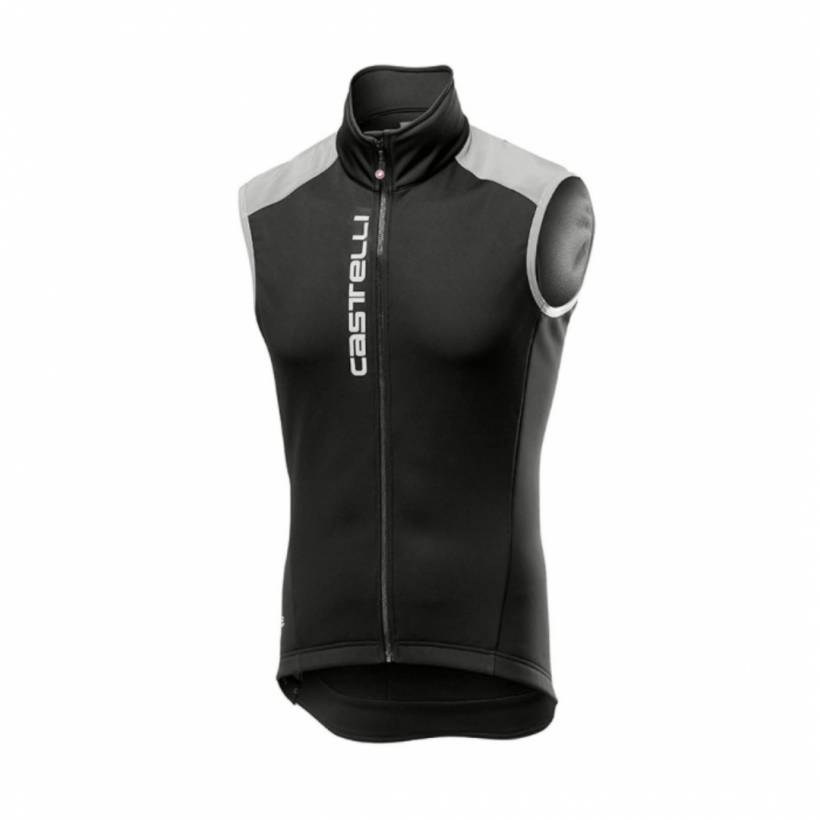 Gilet Castelli Mortirolo Nero Grigio