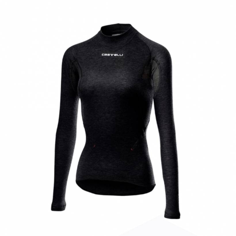 Maglia intima da donna Castelli Flanders 2 nera