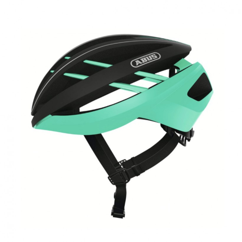 Abus Aventor Green Black Helm