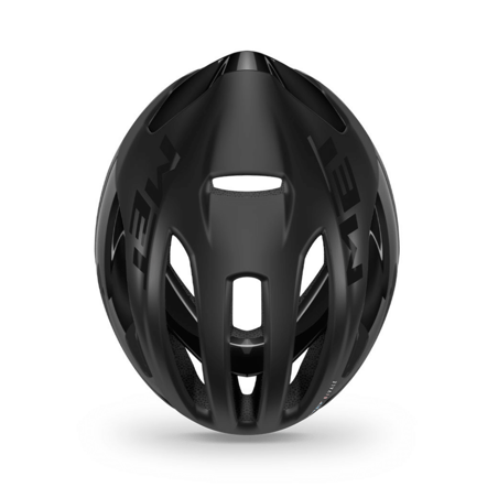 Met Rivale Mips Helm Mattschwarz Glanz