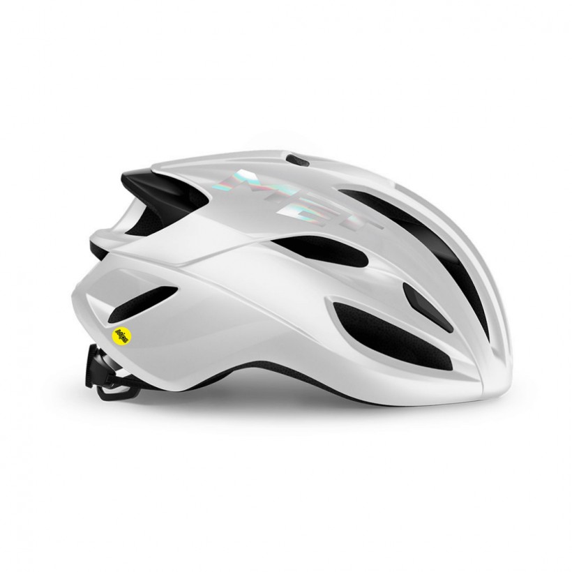 Kask Met Rivale Mips Glossy biały