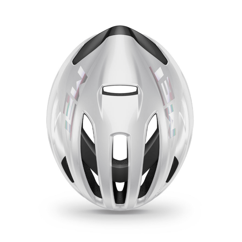 Casco Met Rivale Mips Glanzend Wit