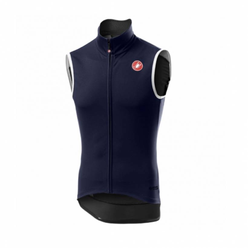 Gilet Castelli Perfetto Ros Bleu Marine Rouge