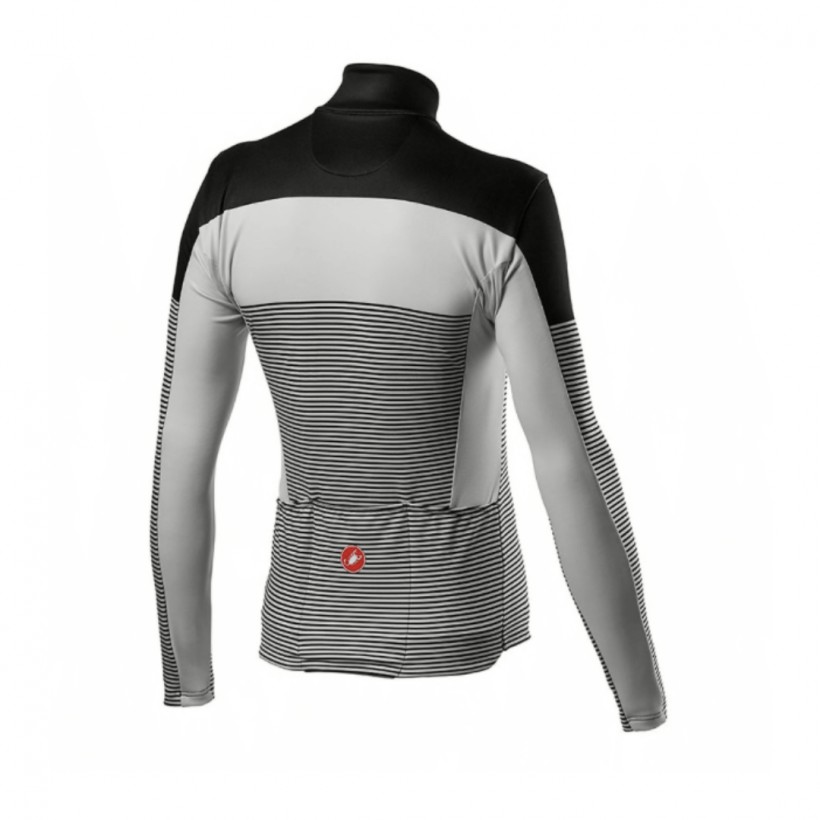 Castelli Marinaio Langarmtrikot Schwarz Grau