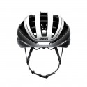 Casco Abus Aventor Plata Negro