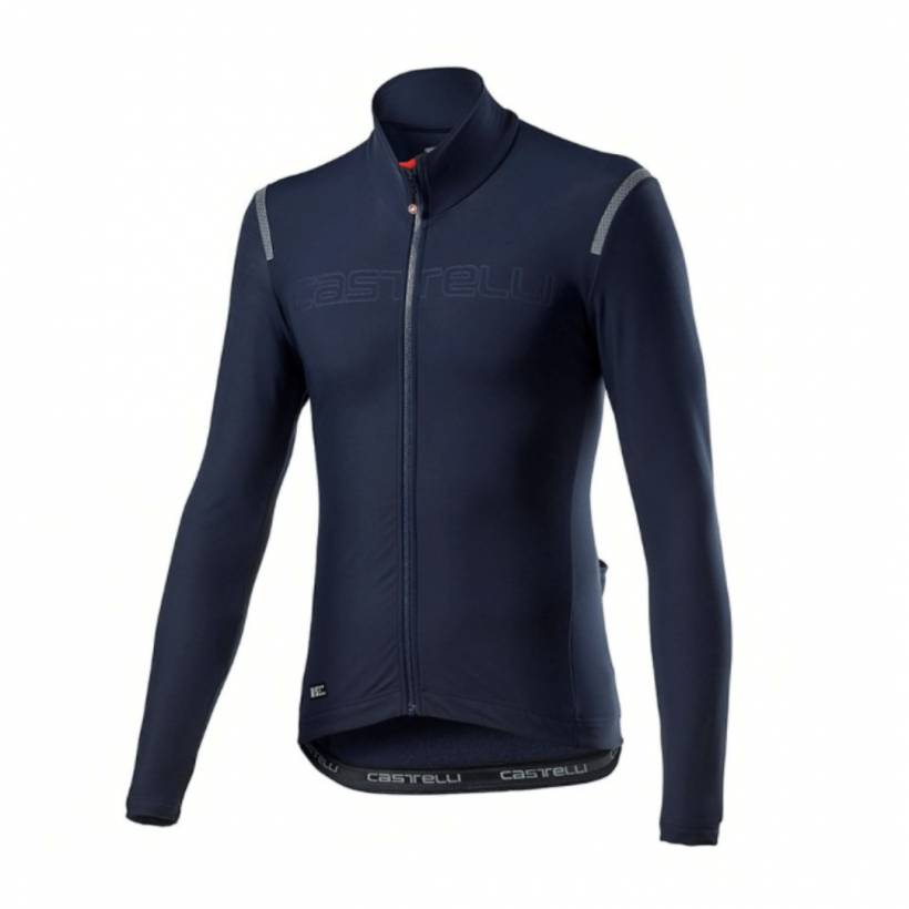 Castelli Tutto Nano Ros Jersey manga comprida azul escuro