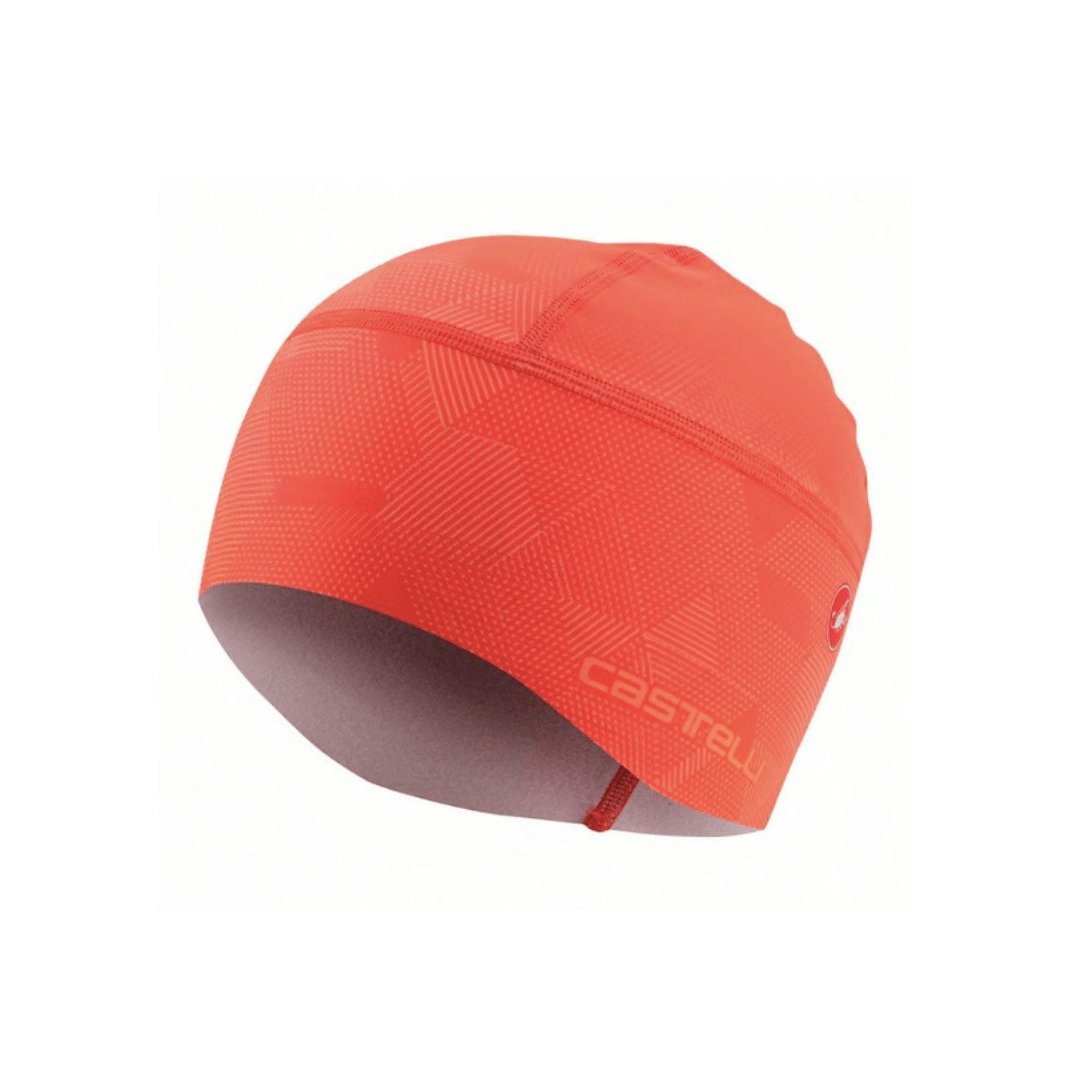 castelli pro bonnet thermique rose femme