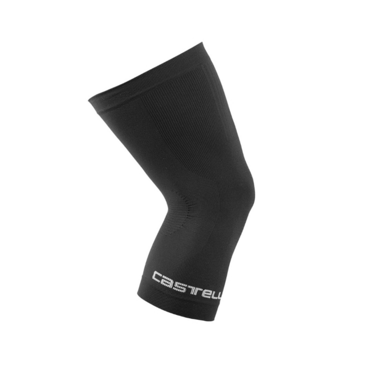Castelli Pro Seamless Black Knee Brace, Size L/XL