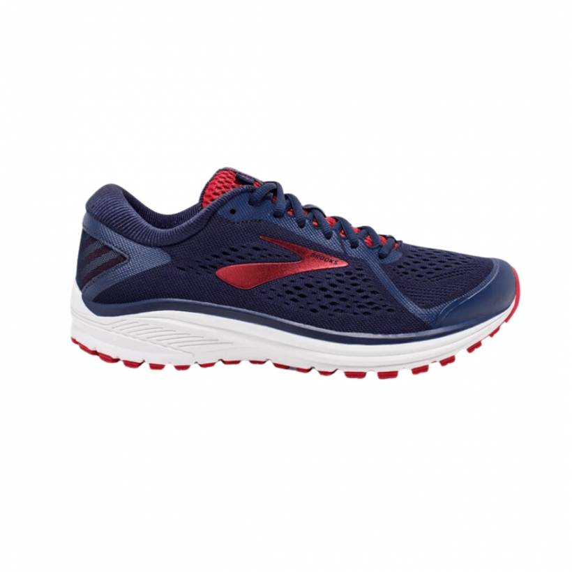 Sapato Homem Brooks Aduro 6 Vermelho Azul