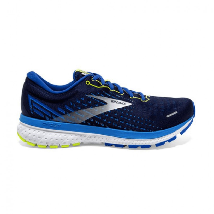 Brooks Ghost 13 Schuhe Dunkelblau Gelb AW20