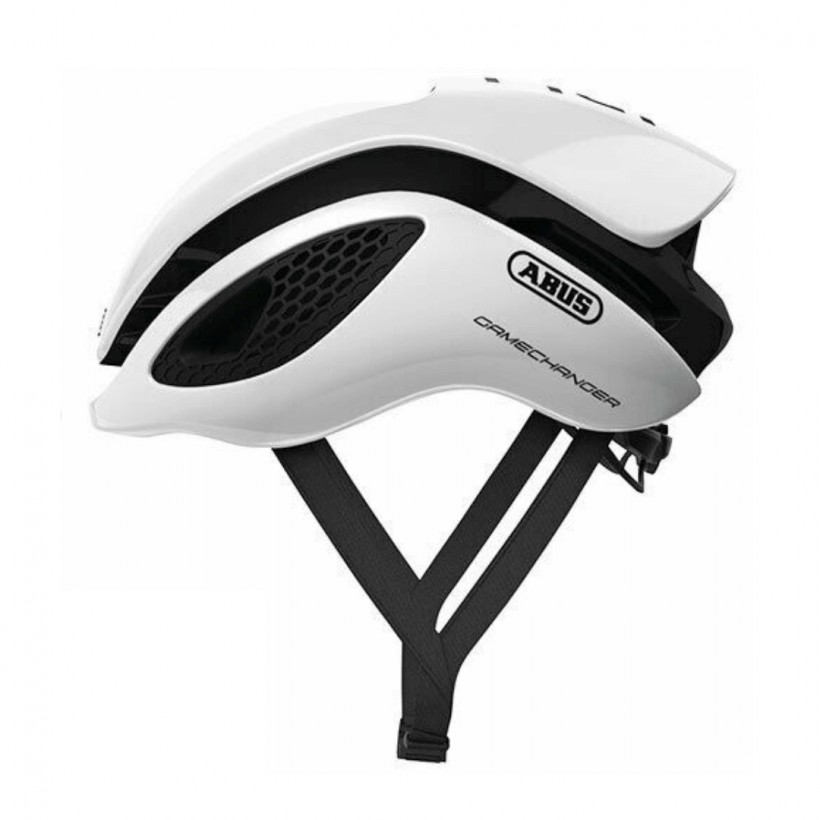 Capacete Abus Gamechallenger Branco Polar