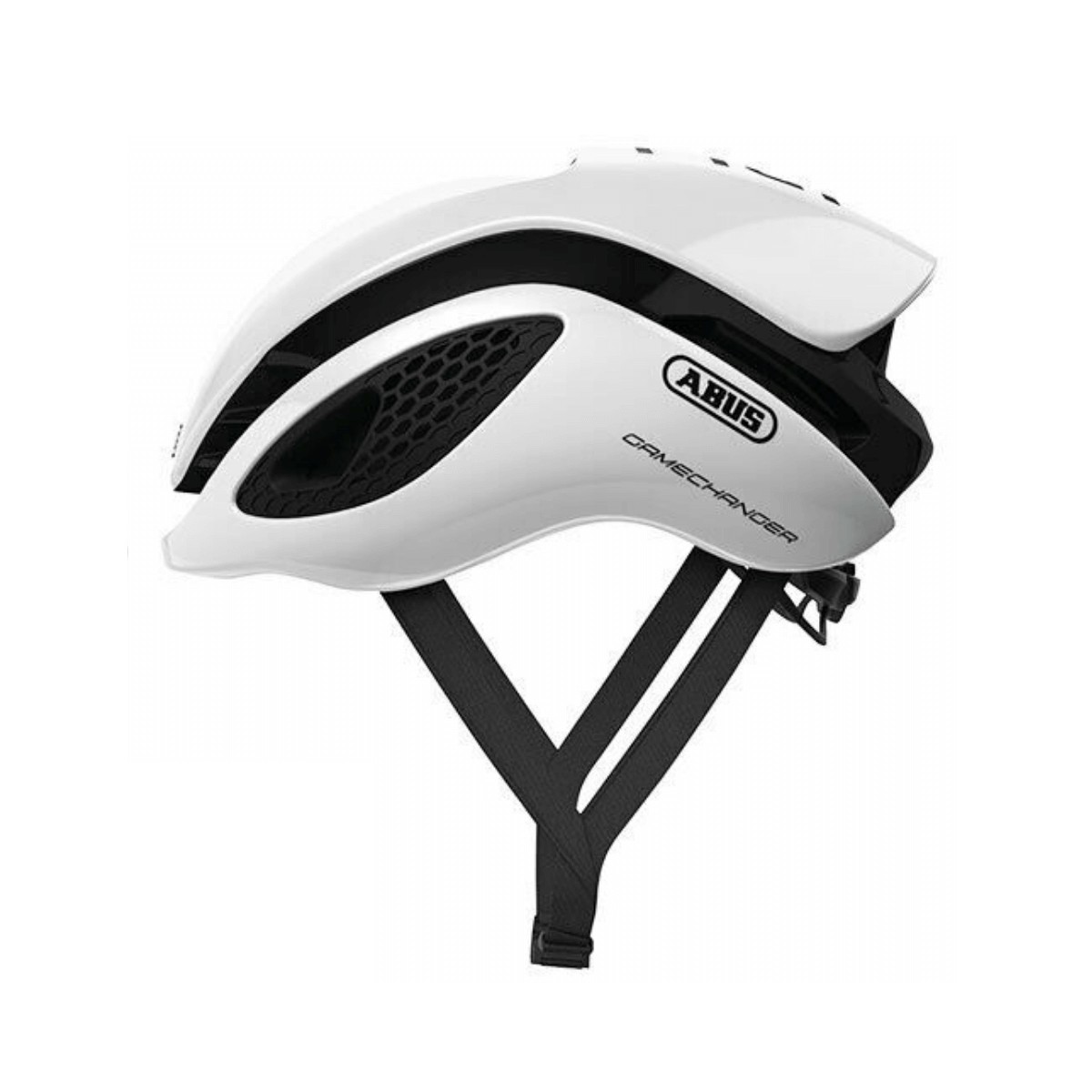 weiss günstig Kaufen-Abus Gamechanger Helm Polar Weiss, Größe M: 52-58. Abus Gamechanger Helm Polar Weiss, Größe M: 52-58 <![CDATA[Abus Gamechanger Helm Polar Weiss
 Der ABUS GameChanger ist der ultimative aerodynamische Helm für professionelles Radfa