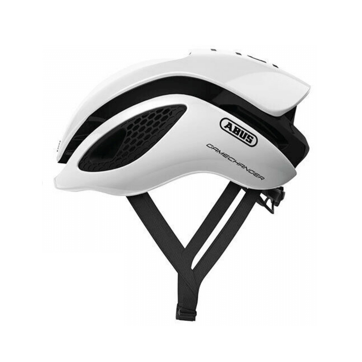 Photos - Bike Helmet ABUS Gamechanger Helmet Polar White, Size L 77602-L 