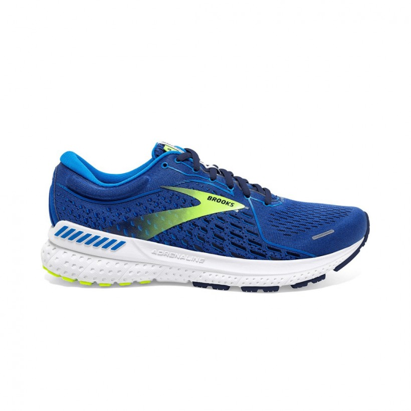 Brooks Adrenaline GTS 21 Schuhe Limonenblau SS21