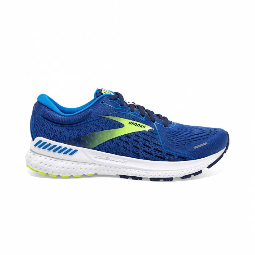 Sapatos Brooks Adrenalina GTS 21 Azul Lima SS21