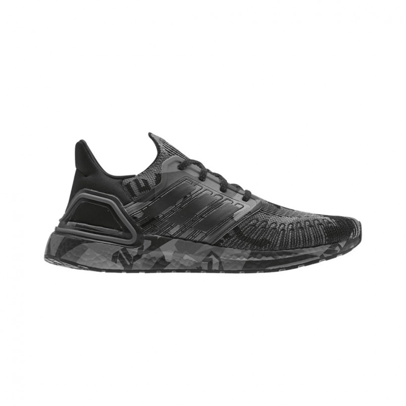 Ultra Boost 20 Shoes Black Dark Gray AW20