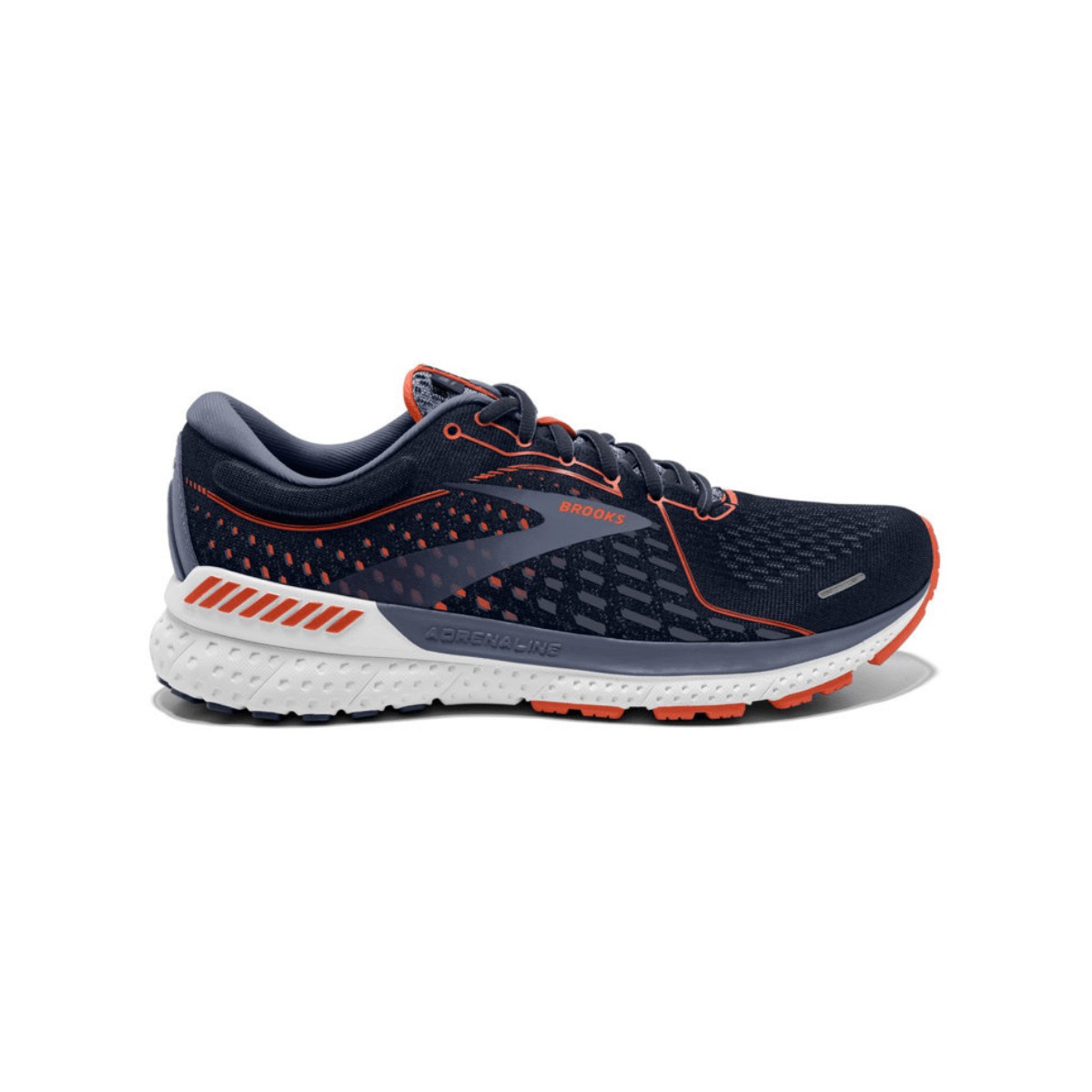 Zapatillas Brooks Adrenaline GTS 21 Ancho 2E Azul Gris Rojo PV21