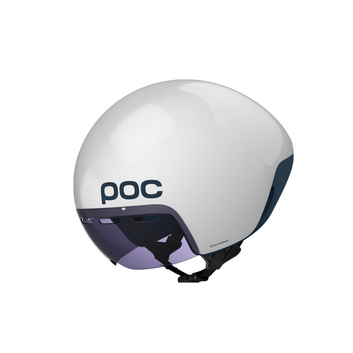 von 6  günstig Kaufen-POC Cerebel Weiß Blau Helm, Größe M. POC Cerebel Weiß Blau Helm, Größe M <![CDATA[POC Cerebel Weiß Blau Helm
 Der Cerebel-Helm von POC ist ein kompakter aerodynamischer Helm, der auf Windkanaltests und vielen CFD-Simula