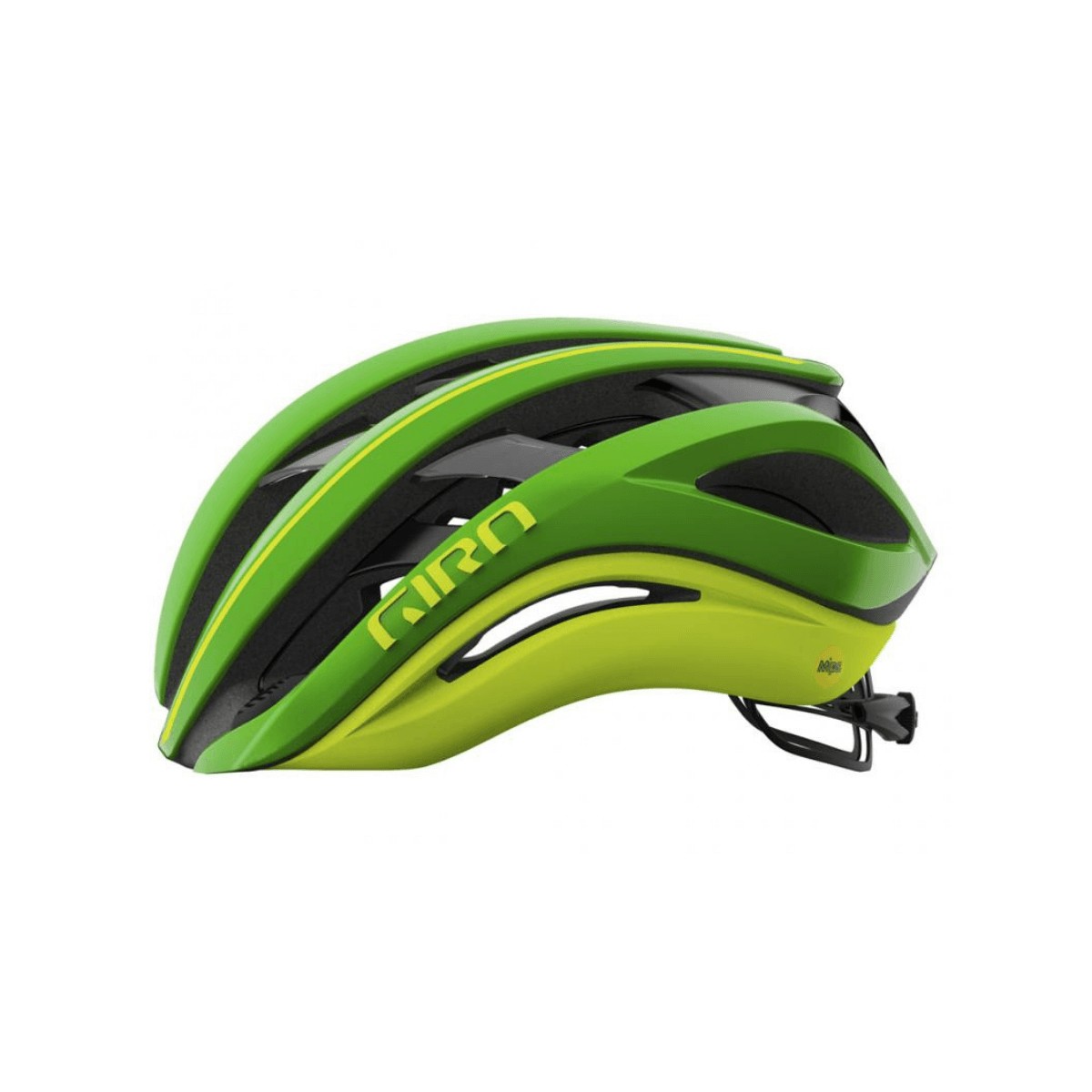 Casco Giro Aether MIPS Verde Amarillo fluor, Talla M