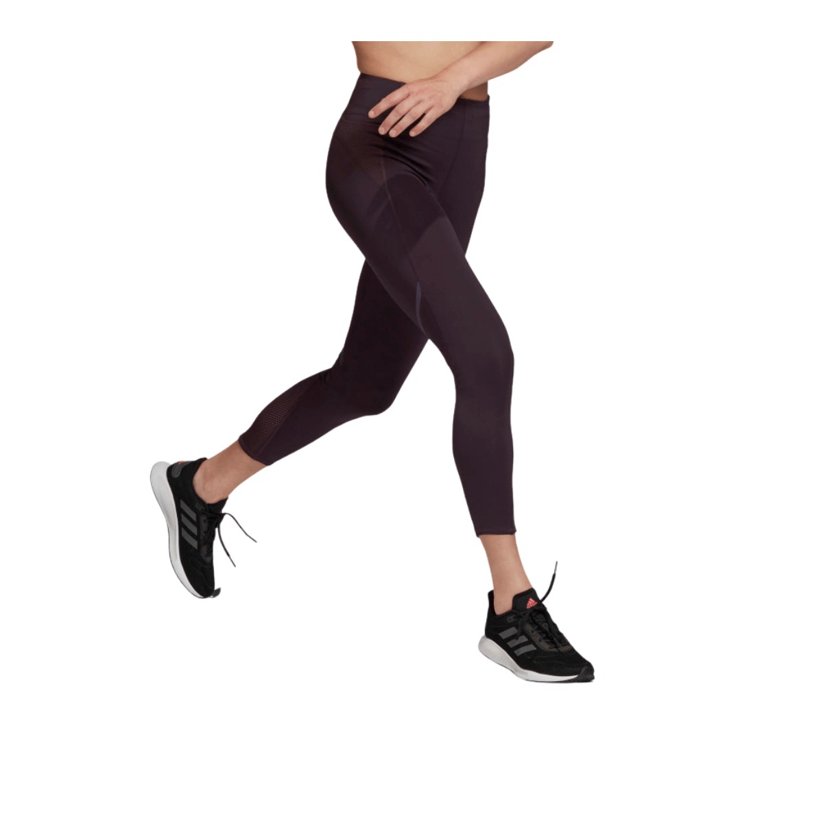 simultáneo vacío Unirse Adidas How We Do Tight 7/8 Purple Tights Women