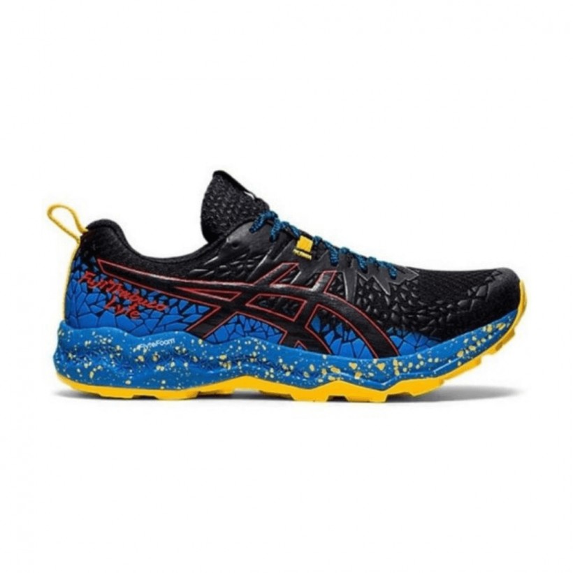 Asics Gel Fujitrabuco Lyte Laufschuhe Schwarz Blau AW20