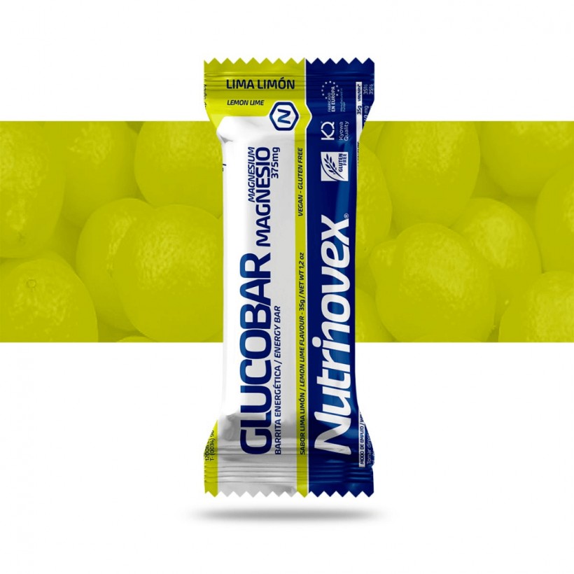 Glucobar Lime Lemon Energy Bar 35g