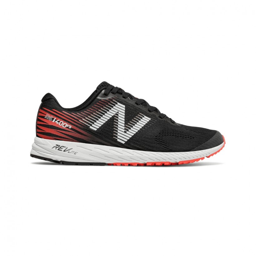 New Balance 1400 V5 Black / Red Men's SS18 Shoes