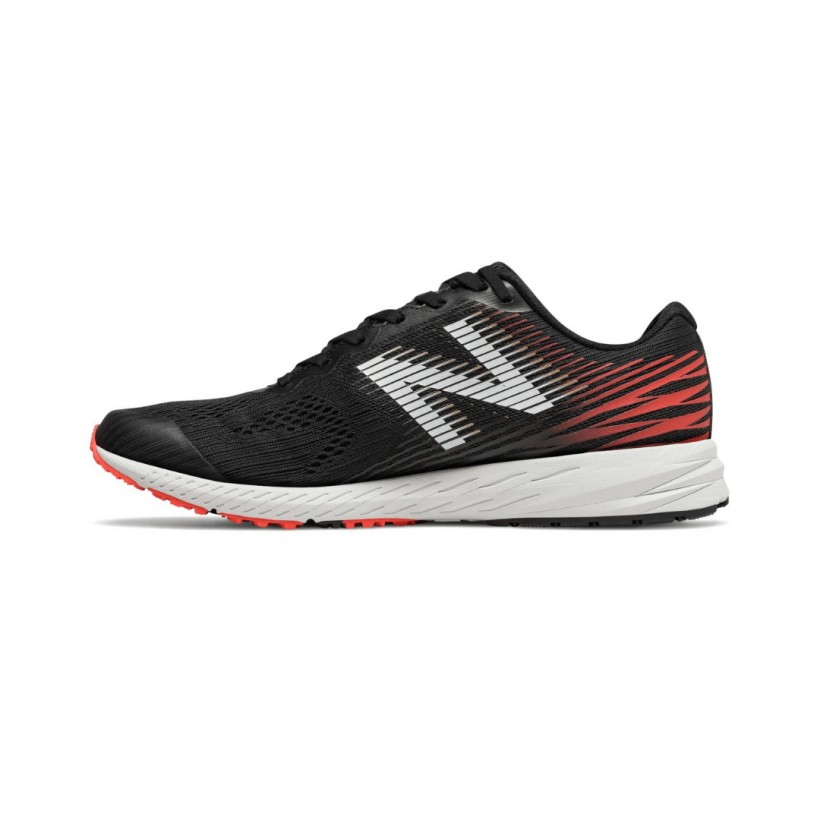 Zapatillas Balance 1400 V5 Negro Rojo Hombre