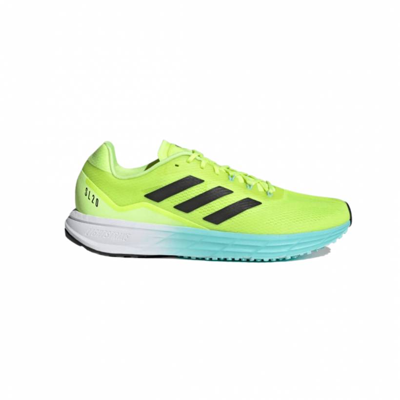 Adidas SL20 Giallo Fluore Azzurro SS21