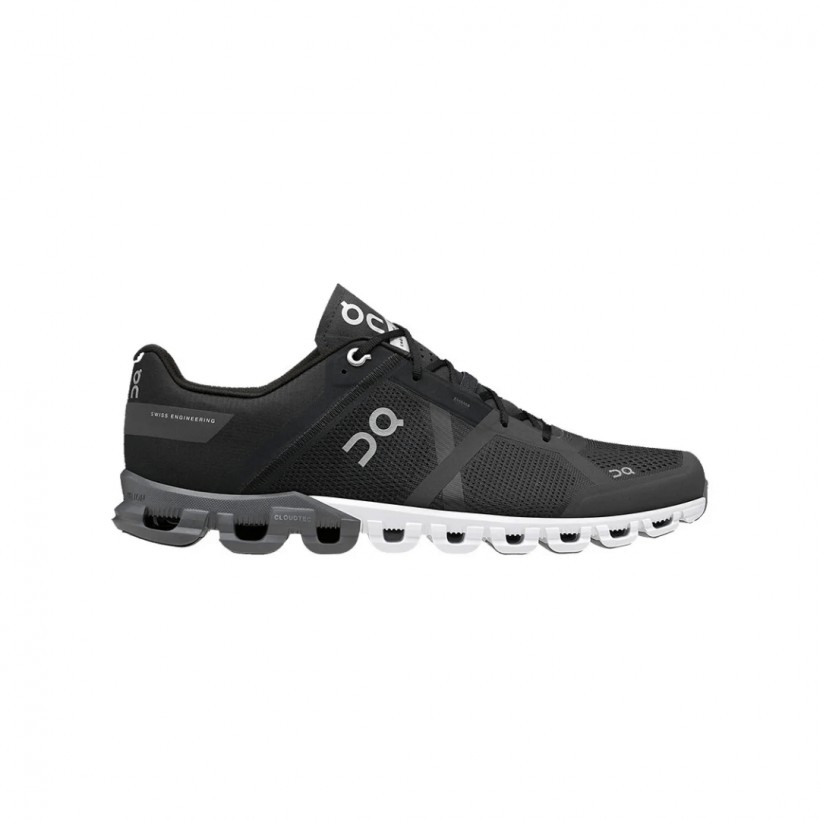 Auf Cloudflow Black Grey Man Schuhe