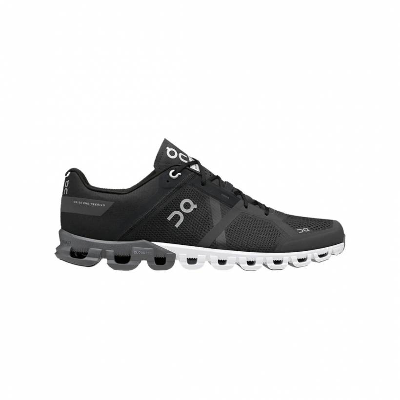 On Cloudflow Czarne Szare Męskie Buty