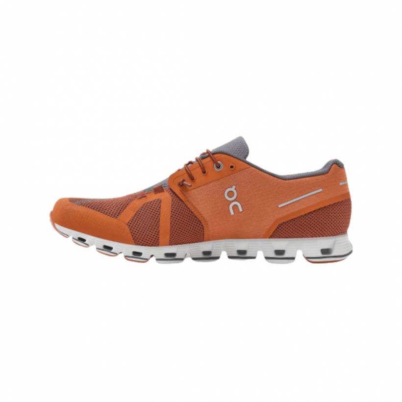 Buty On Cloud Russet Pomarańczowe Czerwone Męskie