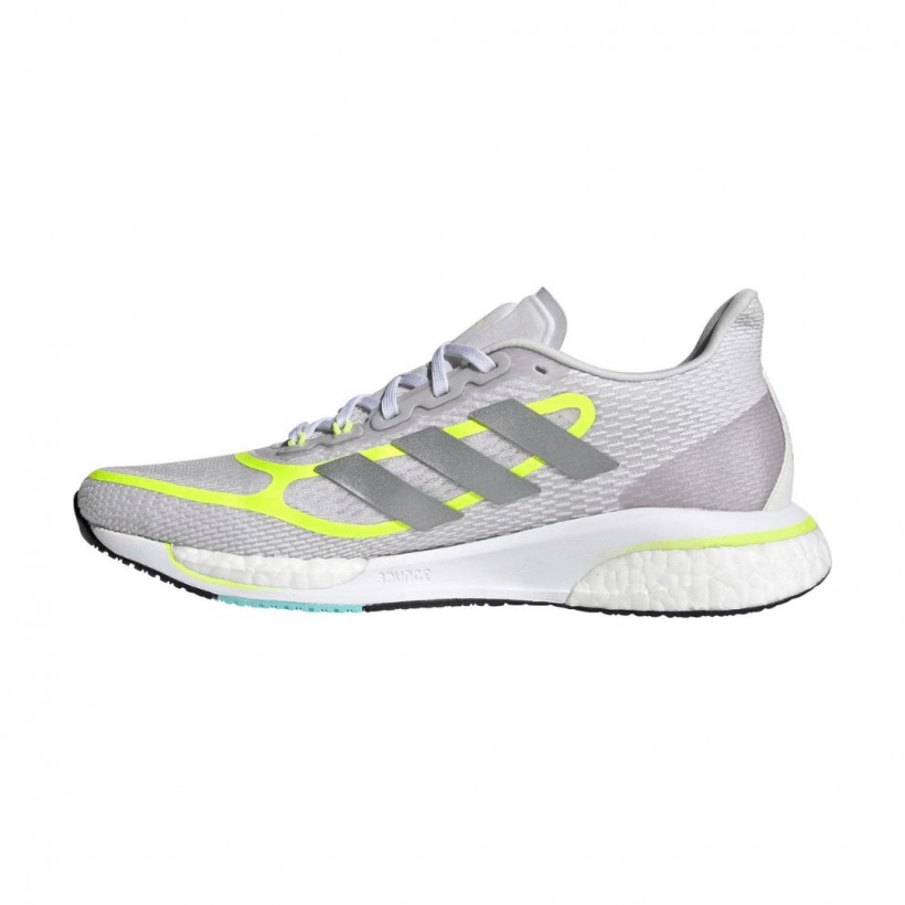 Scarpe da donna Adidas Supernova Grigie Fluo Gialle SS21