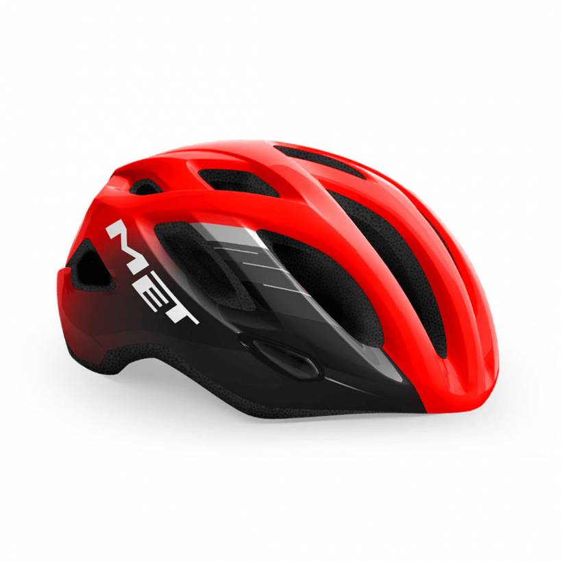 MET Idolo Red Black gloss helmet