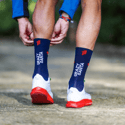 Sporcks Crazy Santa Navy Blue Socks