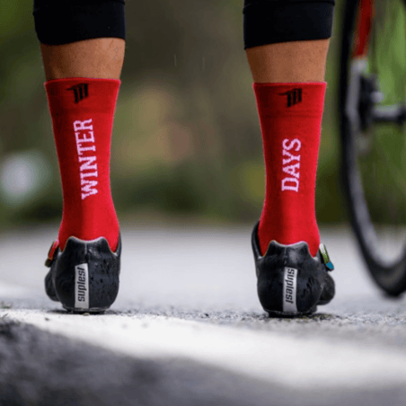 Sporcks Winter Days Sokken Blauw Rood Wit